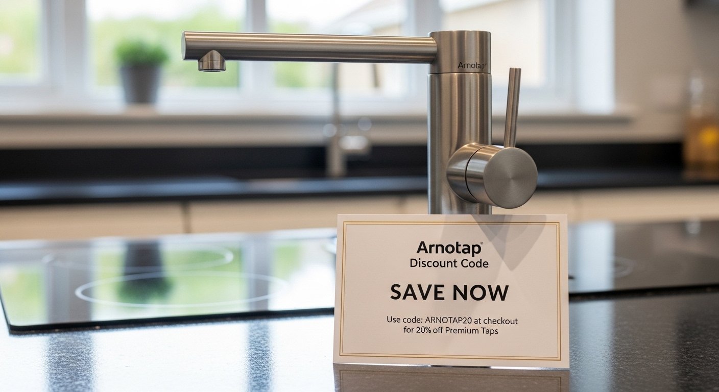 Arnotap Discount Code – Save on Premium Instant Boiling Water Taps
