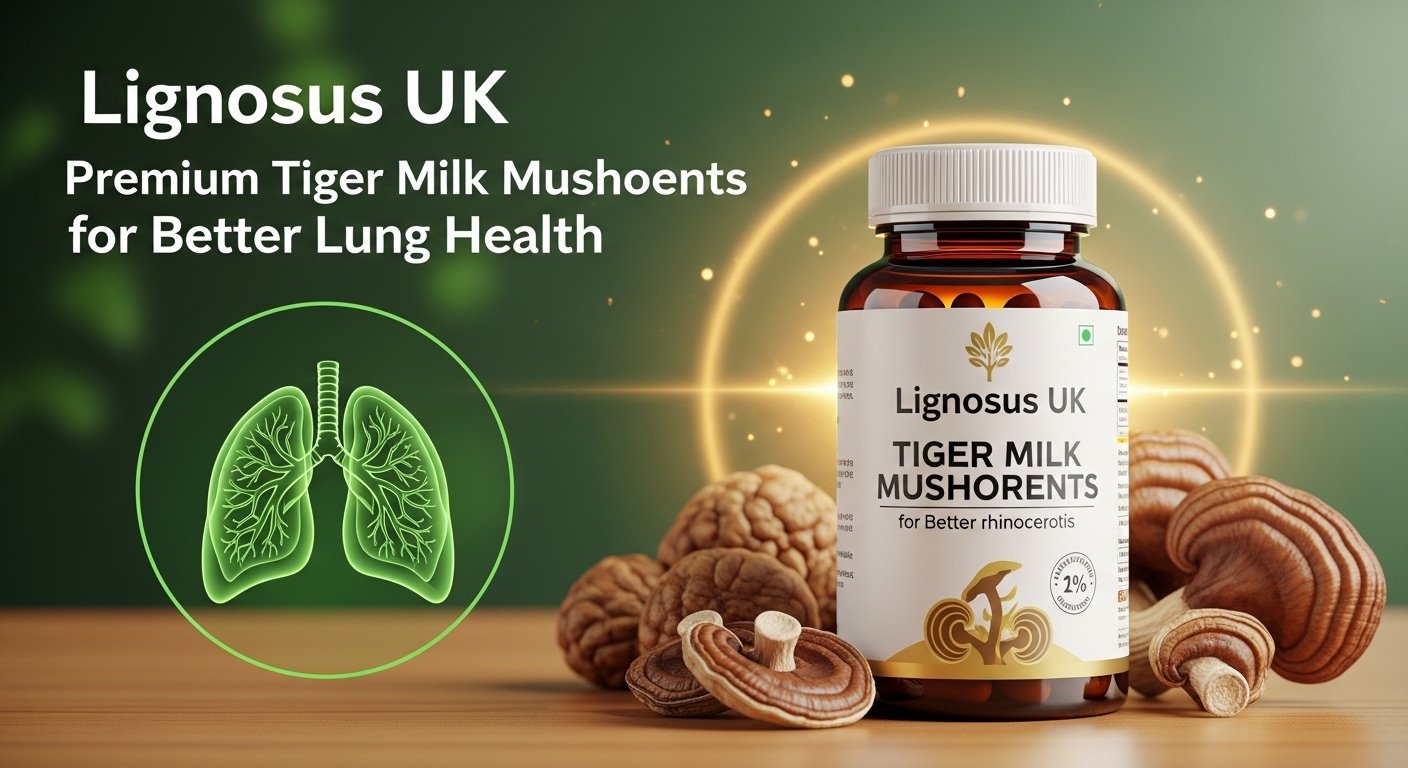 Lignosus UK – Premium Tiger Milk Mushroom Supplements for Better Lung Health
