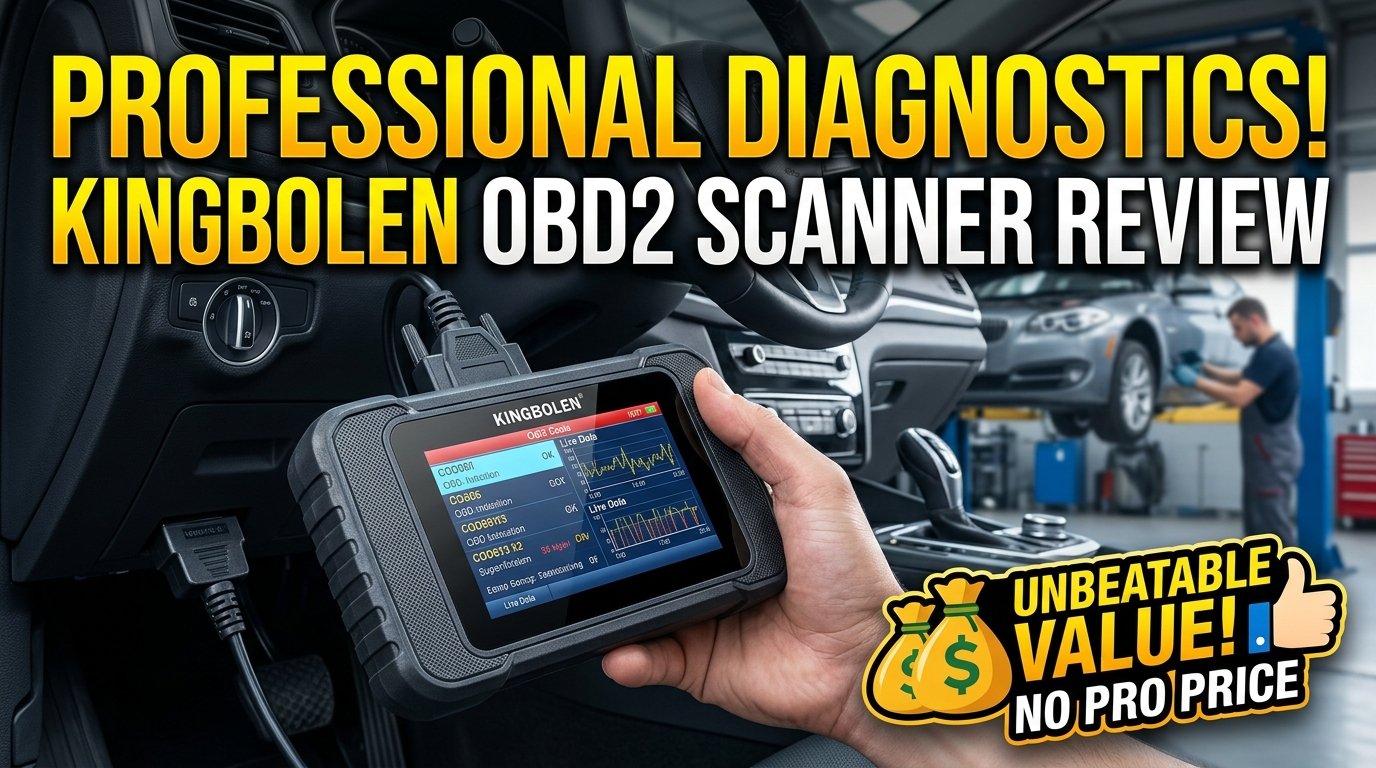 KINGBOLEN OBD2 Scanner Review: Professional-Grade Diagnostics Without the Professional Price