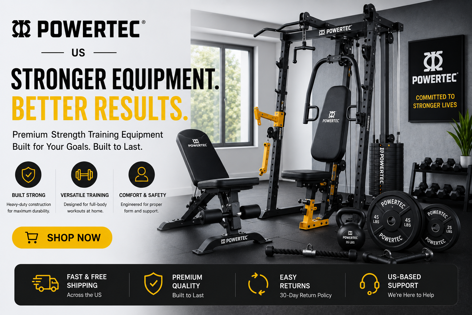Powertec Review 2026: The Commercial-Grade Home Gym Brand That's Built to Last a Lifetime