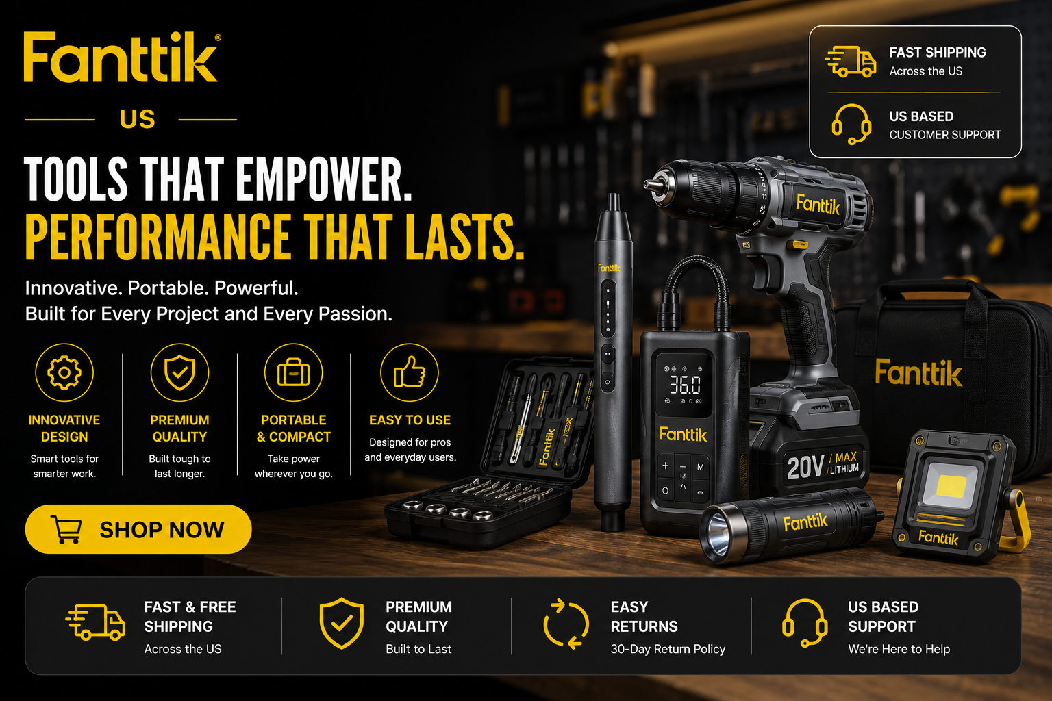 Fanttik Review 2026: The Premium Tool Brand That's Turning DIY Projects into Professional Success