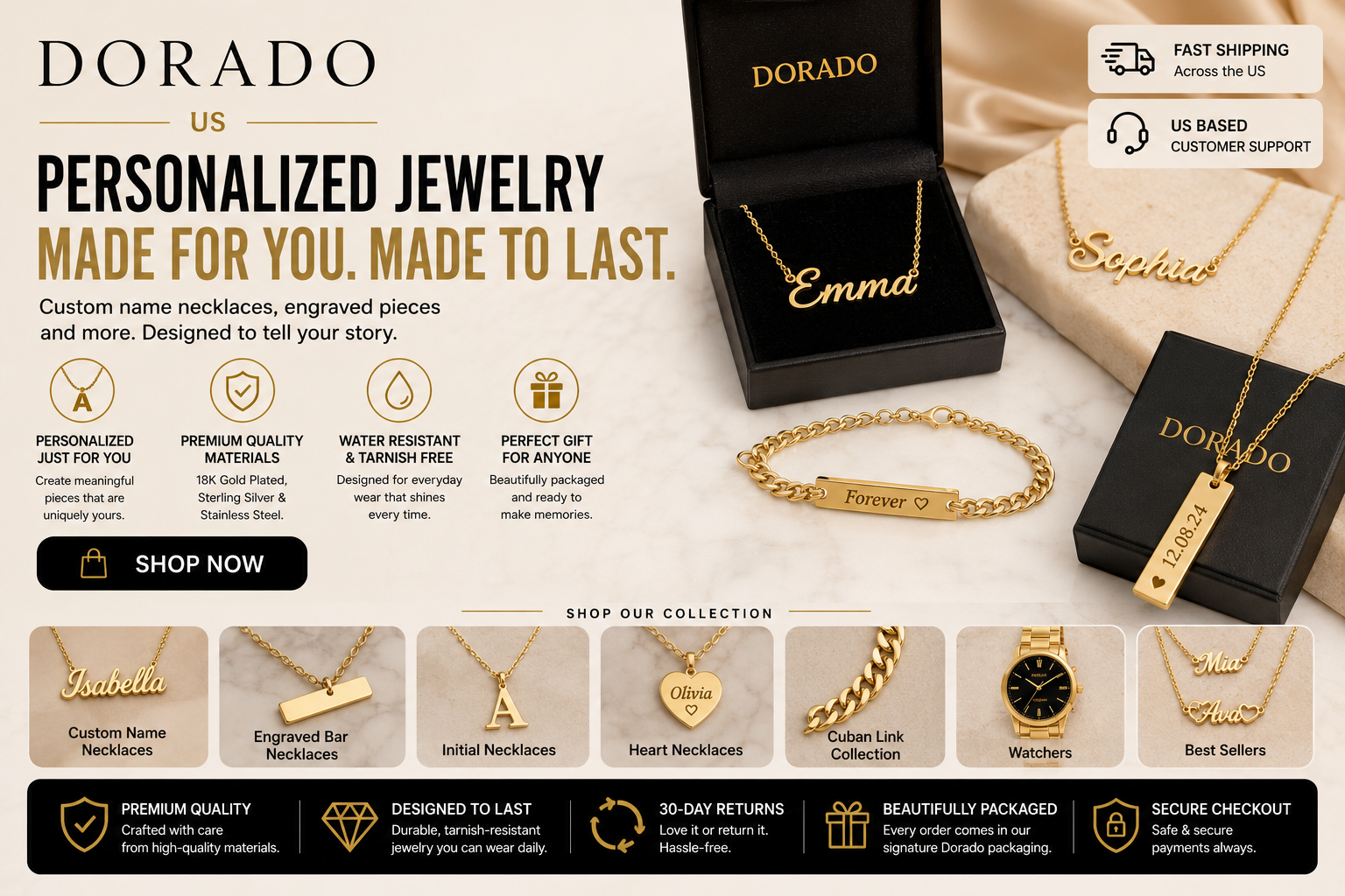 Dorado Review 2026: The Personalized Jewelry Brand That's Redefining Affordable Luxury